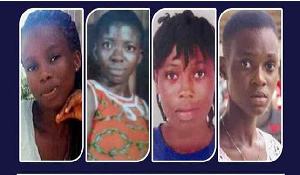 Photos of the Takoradi missing girls