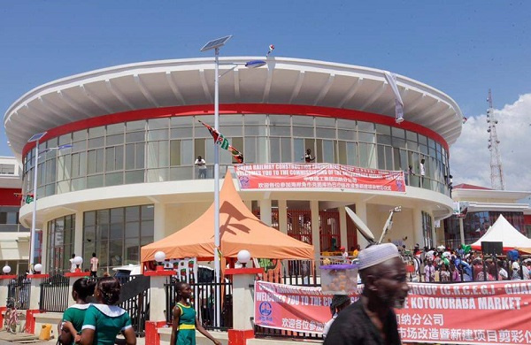 The Kotokuraba Market in the Central Region