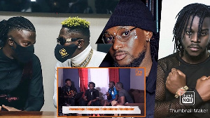 Blagogee, Kwesi Dope, Kofi Baah and Nii Noi shared their take on the clash