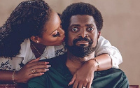 Basketmouth and his wife, Elsie