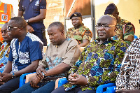 Dr. Bawumia with the Northern Regional Minister and others.