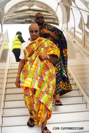 Ayew Brothers Kente Drip