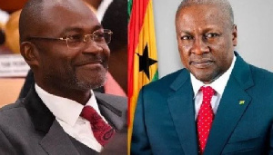 Kennedy Agyapong and John Mahama