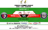 The game is scheduled for 3 pm kick-off at Sogakope