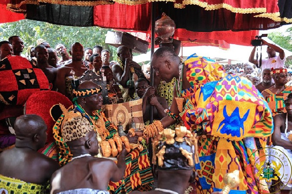 Asantehene Otumfuo Osei Tutu II marked 20 years of his enstoolment recently