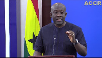 Information Minister, Kojo Oppong Nkrumah