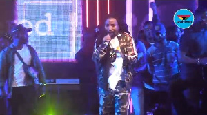 Obrafour on stage at 'Back to Taifa' concert