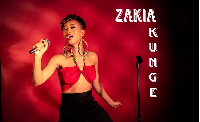 Former beauty queen and  songstress, Zakia Kunge