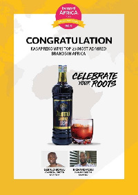 Kasapreko Company Limited has won an award in Belgium