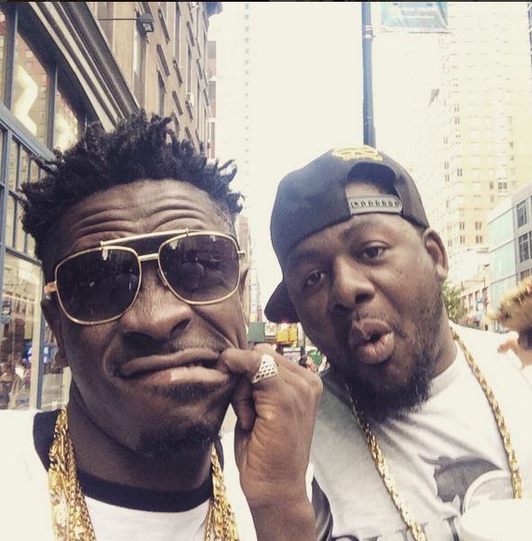 Bulldog, Shatta Wale in one of their fun moments