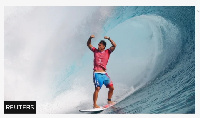 Kauli Vaast first surfed the legendary Teahupo’o wave when he was eight years old