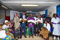 StarLife Assurance officials, staff and beneficiaries during the presentation