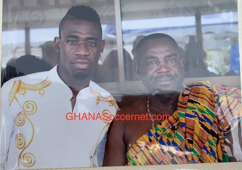 Afriyie Acquah with his late dad