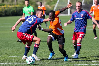 Francis Atuahene in action for San Diego Loyal.