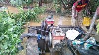 The six were mining in River Butre and the Subri River