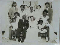 The marriage ceremony happened in 1951 with Akufo-Addo as a page boy