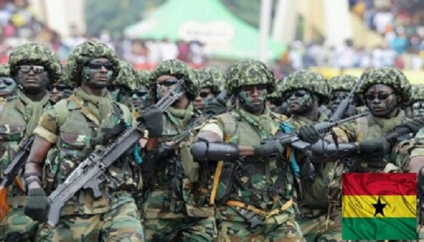 Some officers of the Ghana Armed Forces