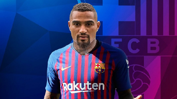 Kevin has joined Barca on a loan deal