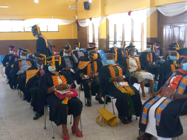 Graduates from the Komenda College of Education