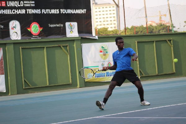 Tennis player, Reginald Okantey