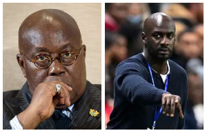 Photo Collage of Akufo Addo and Otto Addo