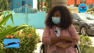 Priscilla Naa Aklerh Plange has had to live with metal implants in her body since her accident