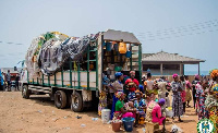 Some head potters who were smuggled out of Accra