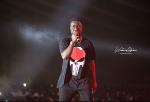 Sarkodie performed at the Glo Mega Show