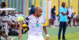 Black Stars captain Andre Dede Ayew