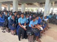 Anum SHS students participating in STEM training organised by Zipline