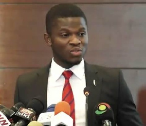 Newly elected National Communication Officer of the NDC, Sammy Gyamfi