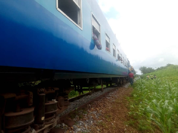 This caused panic among passengers in the train