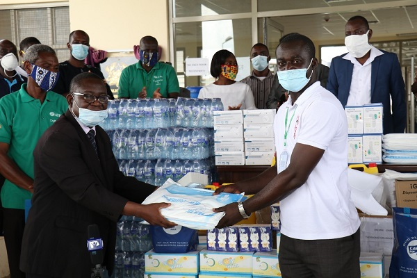 In their response, Dr Oduro Mensah said this items will go a long way to support patient care.