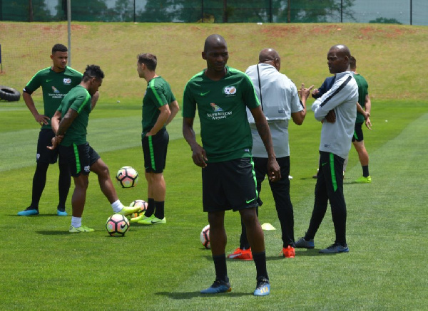 South Africa will train for the first time in Ghana on Tuesday