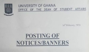 Postings banned