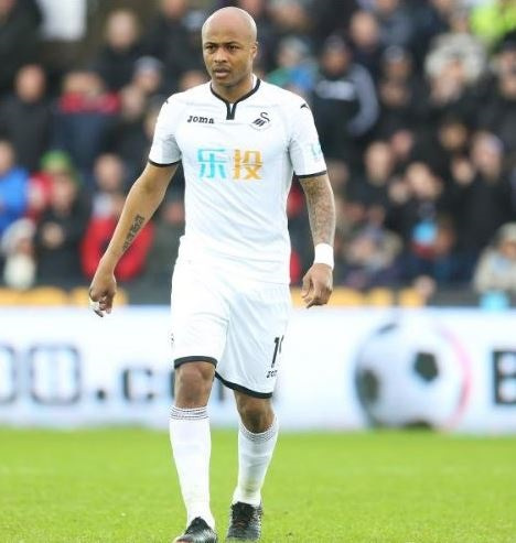 Swansea City forward, Andre Ayew