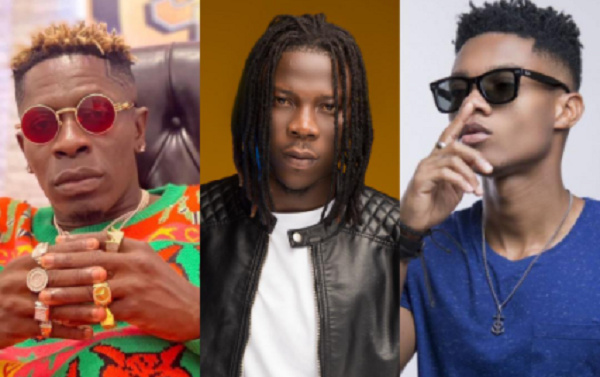 Shatta Wale, Stonebwoy and Kidi