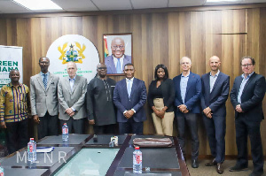 Mr Duker recieved a five-member delegation from Ansong Askew Company Limited at the ministry