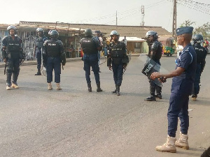 File photo of Ghana police