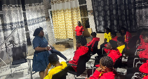 Gifty Oware Mensah visited the Black Princesses in Cape Coast