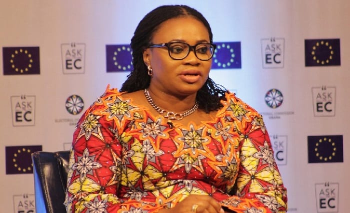 Former chair of the Electoral Commission, Charlotte Kesson-Smith Osei