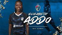 Black Queens Midfielder Elizabeth Addo