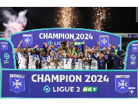 Gideon Mensah and Elisha Owusu concluded their season as champions of Ligue 2