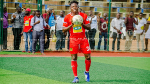 Former Asante Kotoko midfielder, Justice Blay