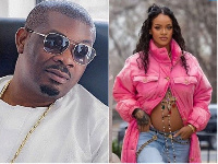 Nigerian singer, Don Jazzy and Rihanna