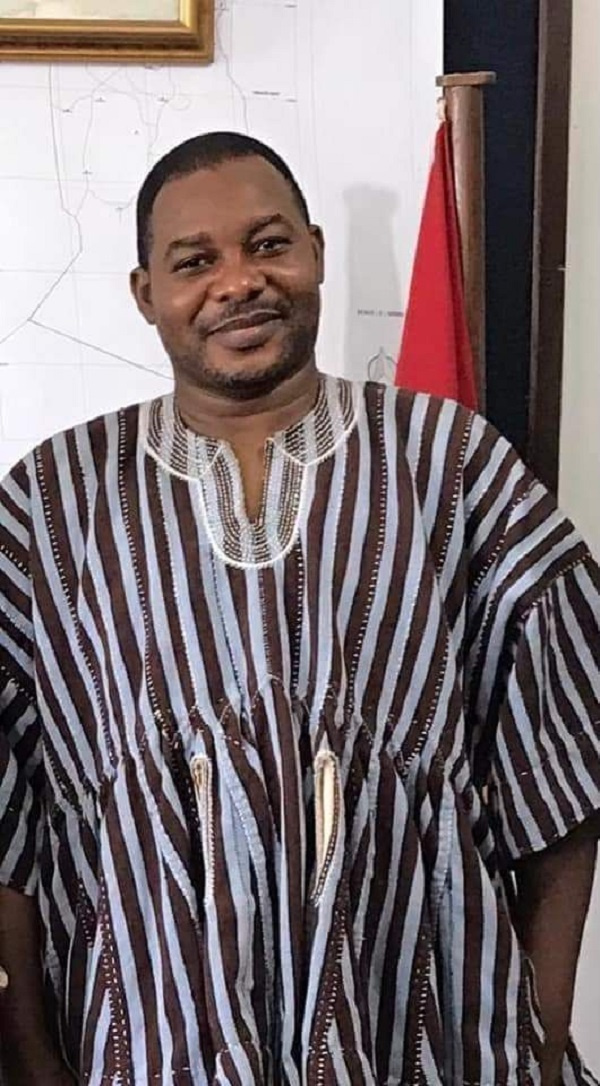 Honorable Elijah Adansi-Bonah is the MCE for Obuasi