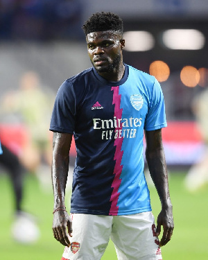 Arsenal star, Thomas Partey