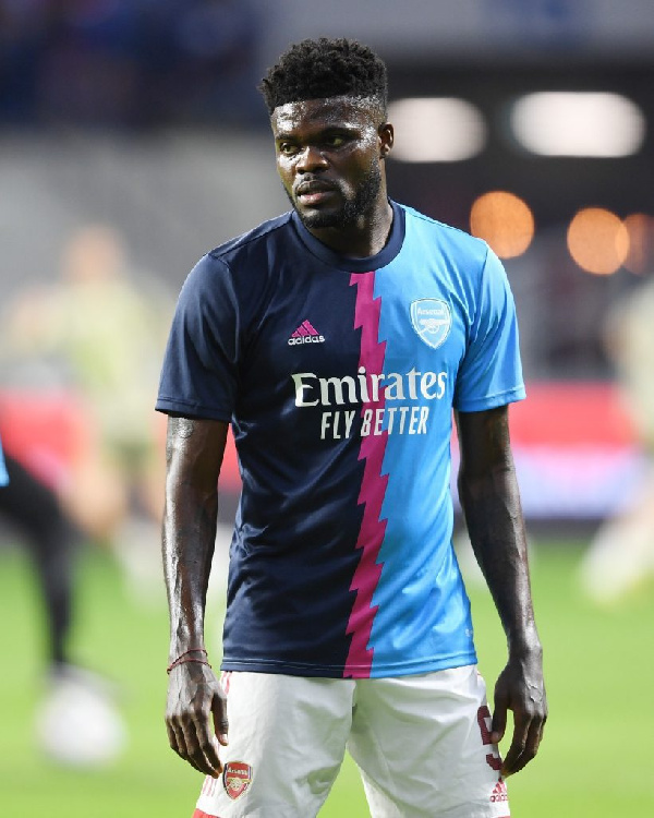 Arsenal midfielder Thomas Partey