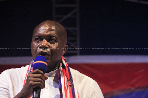 Stephen Ntim lost the elections to his contender, Freddie Blay