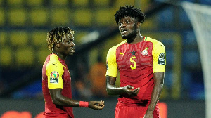 Late Christian Atsu and Thomas Partey